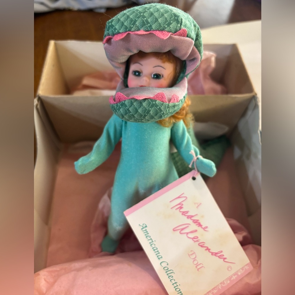 Vintage Madame Alexander Doll Dinosaur (Original Box/Hand Tag Included)